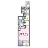 カーム 1Kの間取り