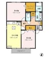エスペランサＳⅡ 2DKの間取り