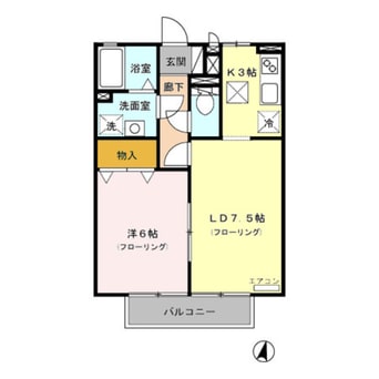 間取図 サニーコート