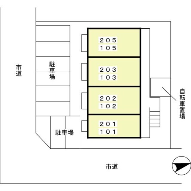  東海道本線/富士駅 バス15分山神社バス停下車:停歩6分 2階 築21年