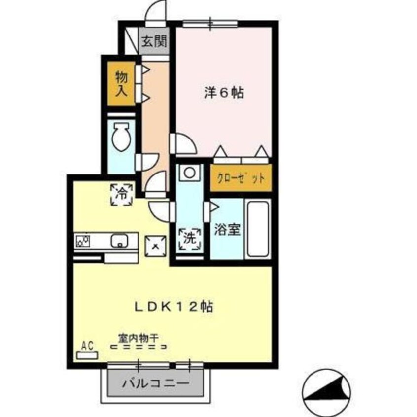 間取図 リジェール