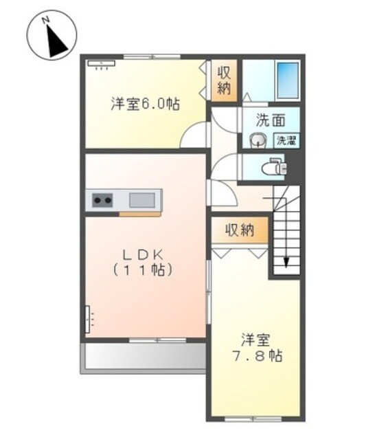 間取り図 ＢＲＩＧＴＨ　ｆｏｕｒ　ＶＩＥＷ