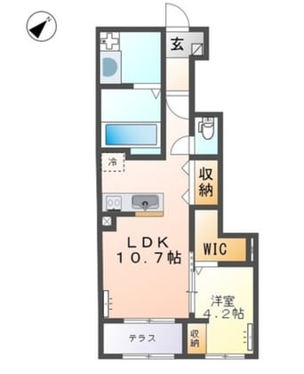 間取図 エスコートⅡ