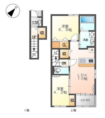 間取図 エスコートⅡ