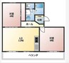 コンフォール広町 2LDKの間取り