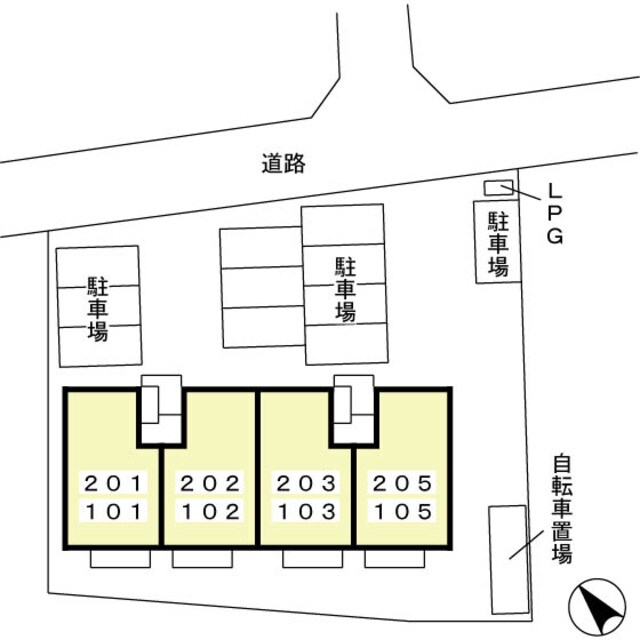  身延線/富士駅 バス15分住宅入口バス停下車:停歩3分 1階 築19年