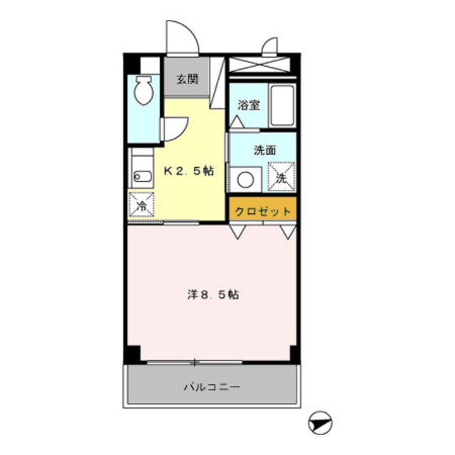 間取り図 ヴィルドミール