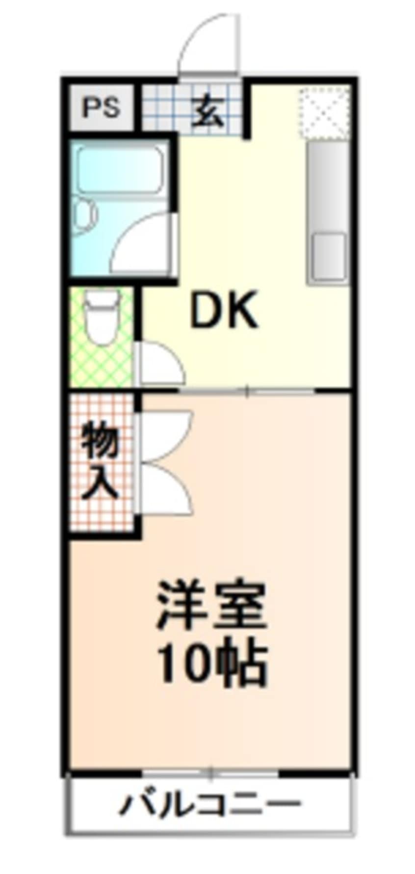 間取図 マンションＴｅａｏ