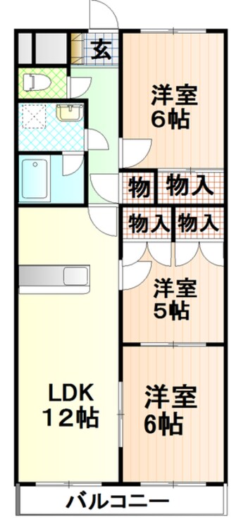 間取図 マーキュリーⅢ