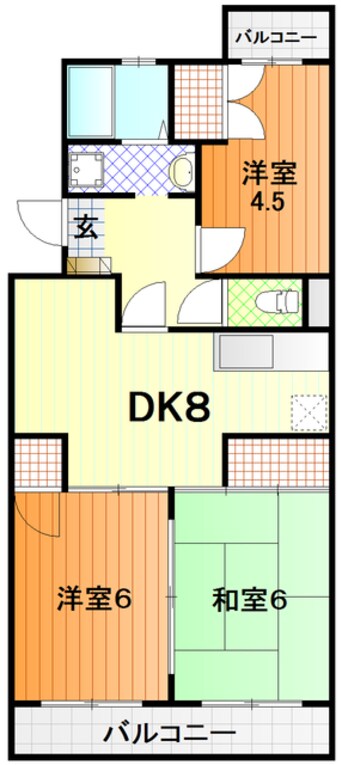 間取図 泉ハイツ