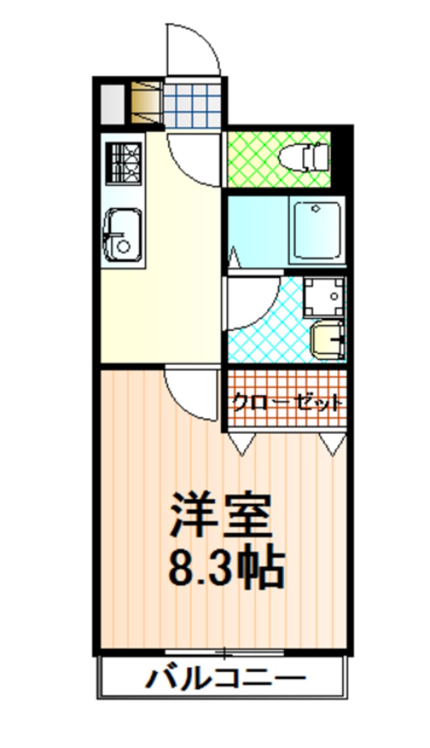 間取図 ピースオブマインド中央