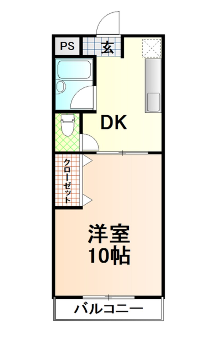 間取図 グリーンリーフ