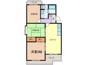 間取図 グレイス参番館