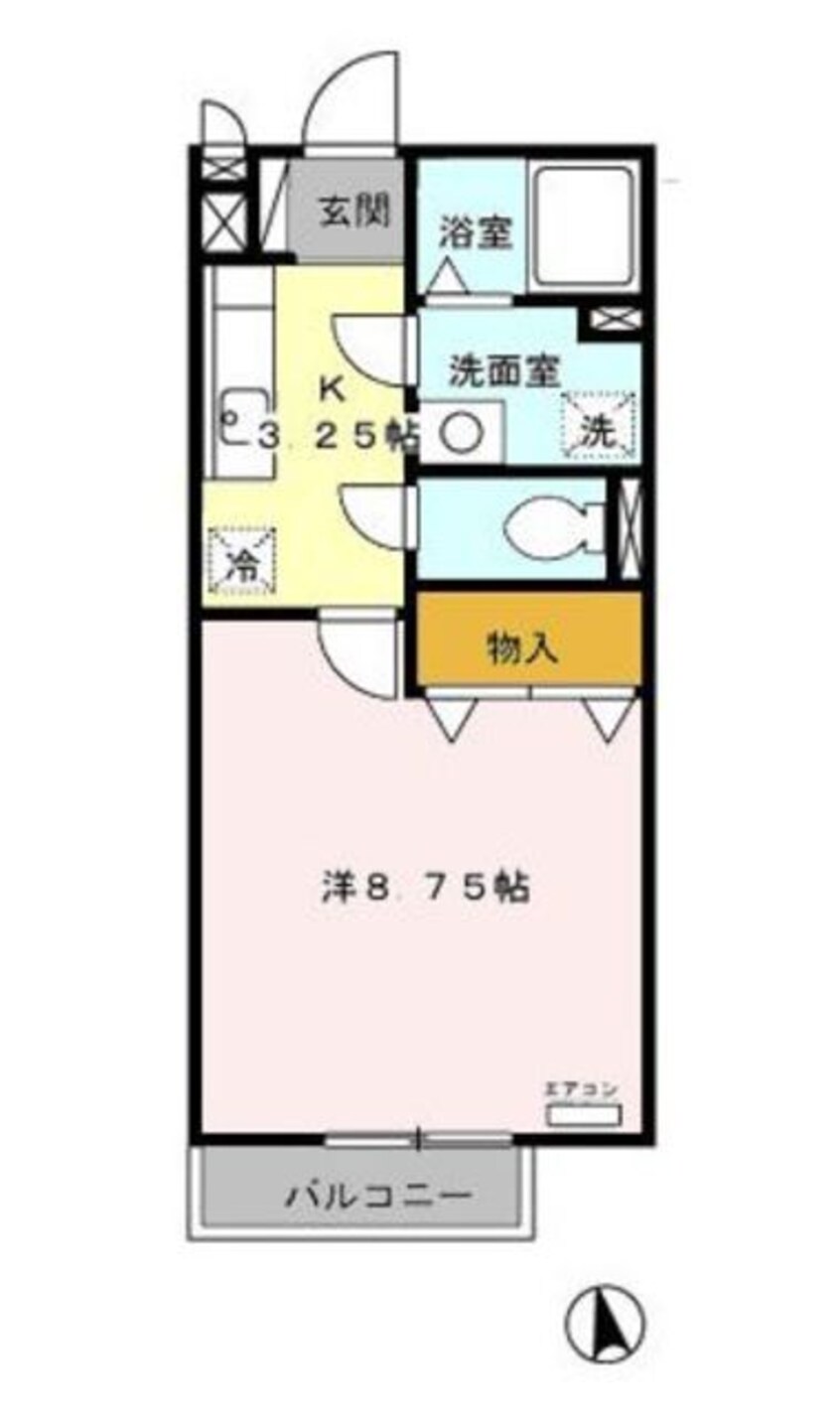 間取図 サンフォンテＣ