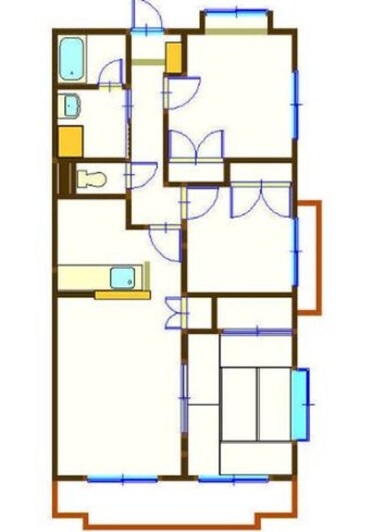 間取図 キャッスルベリー