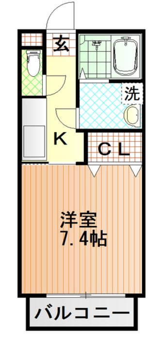 間取図 東海道本線/富士駅 徒歩15分 1階 築15年