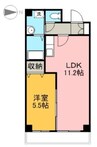 東海道本線/富士駅 徒歩6分 4階 築11年 1LDKの間取り