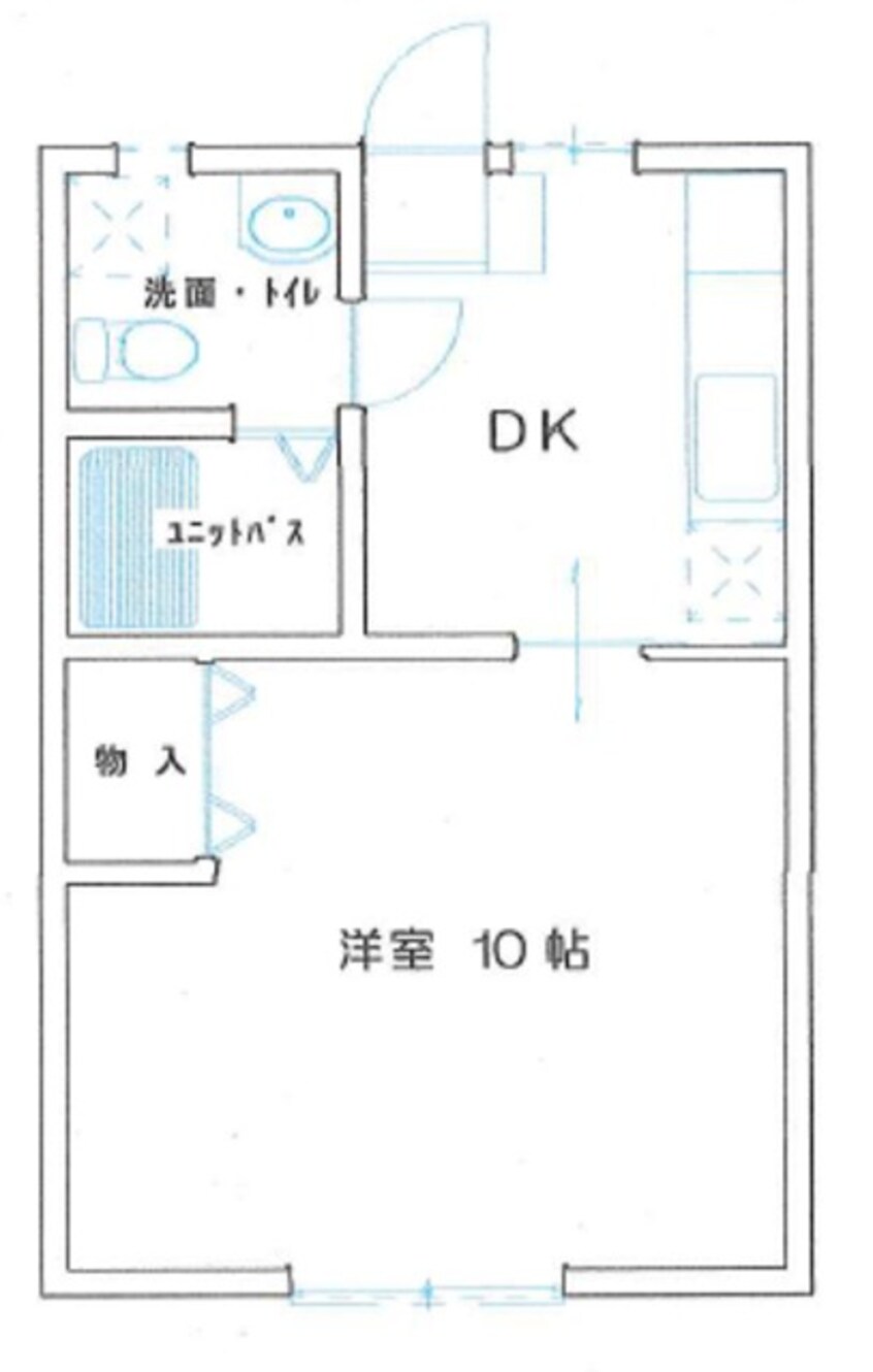 間取図 Ｐｌｅａｓｕｒｅ１・２