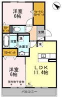 セジュールゆめみらいの間取図