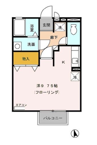 間取図 ファミールハイムＤ