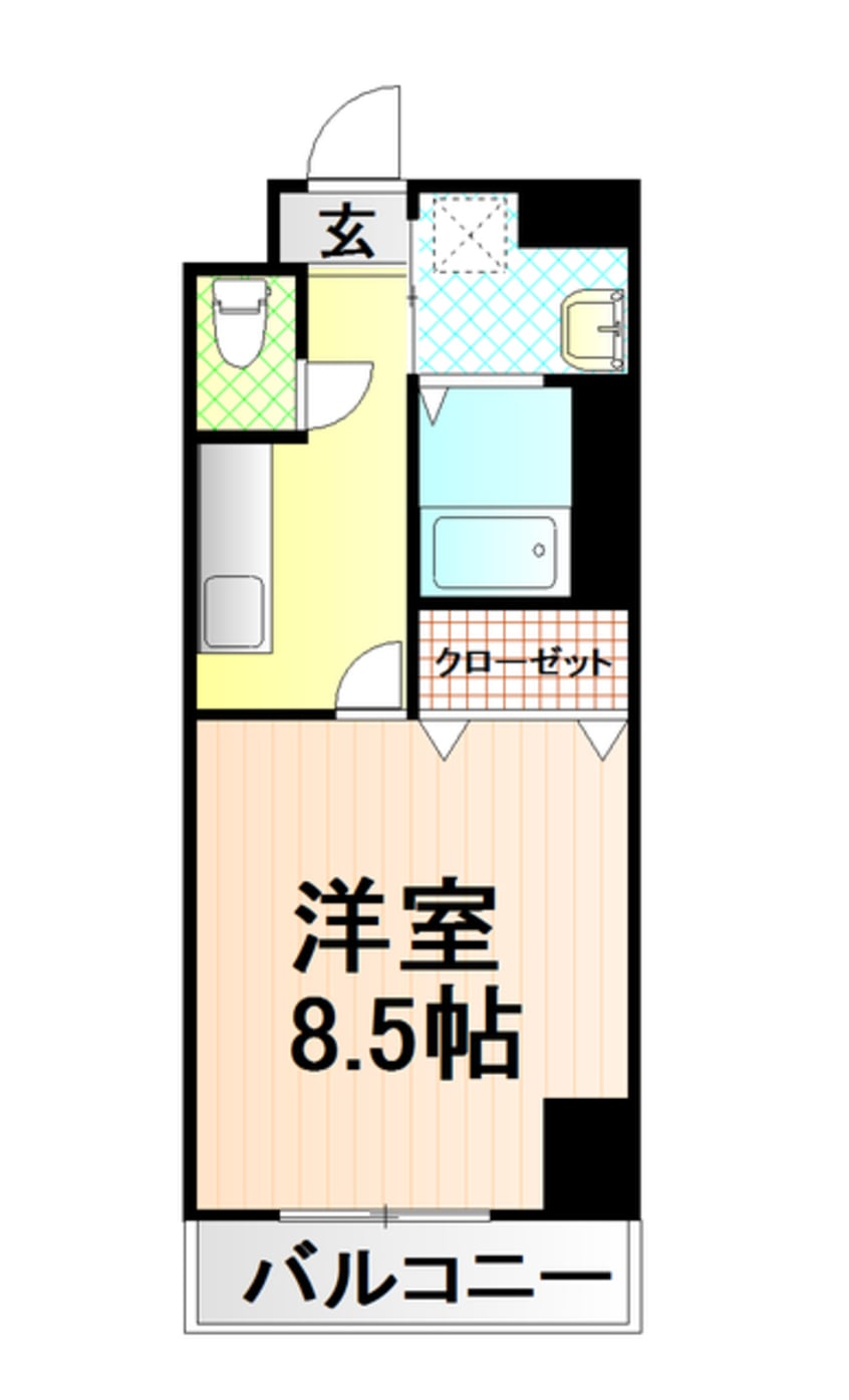 間取図 グランメールコート永田町