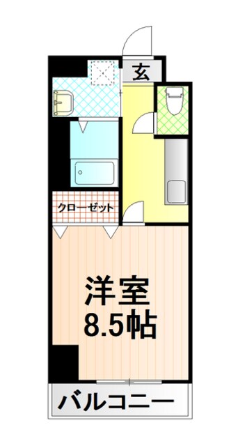 間取図 グランメールコート永田町