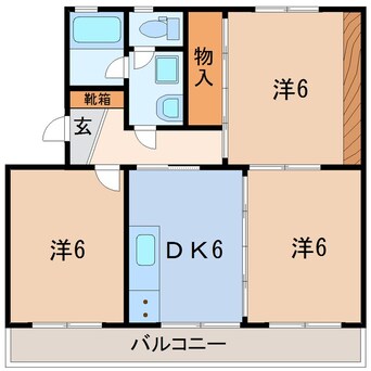 間取図 グリーンハイツ杉の木