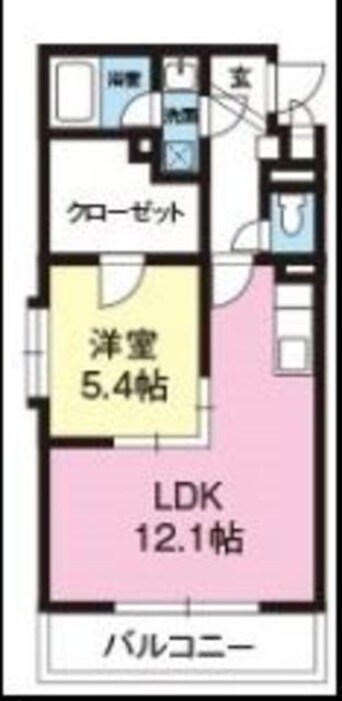 間取図 クロワッサン