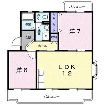 間取図 ソシア宮原