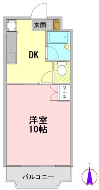 間取図 御殿場線（静岡県内）/大岡駅 徒歩17分 2階 築24年