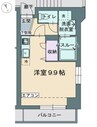 アビターレ平町 1Rの間取り