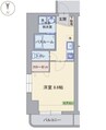 東海道本線/沼津駅 徒歩9分 3階 築19年 1Kの間取り