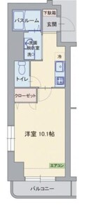 カナルフィーの間取図