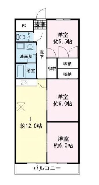 間取図 メゾン興国