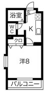 東海道本線/沼津駅 徒歩33分 2階 築18年 1Kの間取り