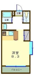 グローリア　レジデンスの間取図