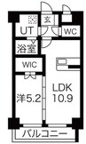 東海道本線/沼津駅 徒歩9分 6階 築14年 1LDKの間取り