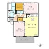 ペイサージュ　Ｍ 2LDKの間取り