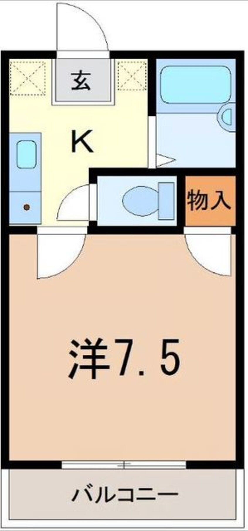 間取図 東海道本線/片浜駅 バス17分中田通下車:停歩22分 1階 築29年