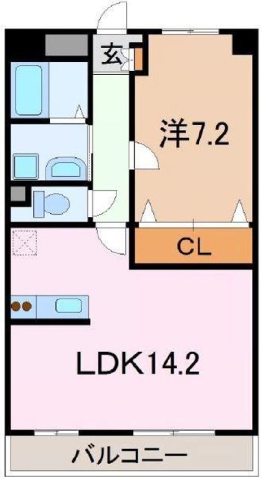 間取図 ＴＮマンションⅤ