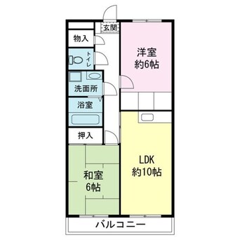 間取図 シズコーポ