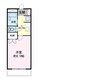 東海道本線/原駅 徒歩5分 1階 築32年 1Kの間取り