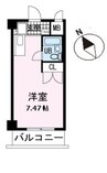 第２のぼりマンション 1Rの間取り