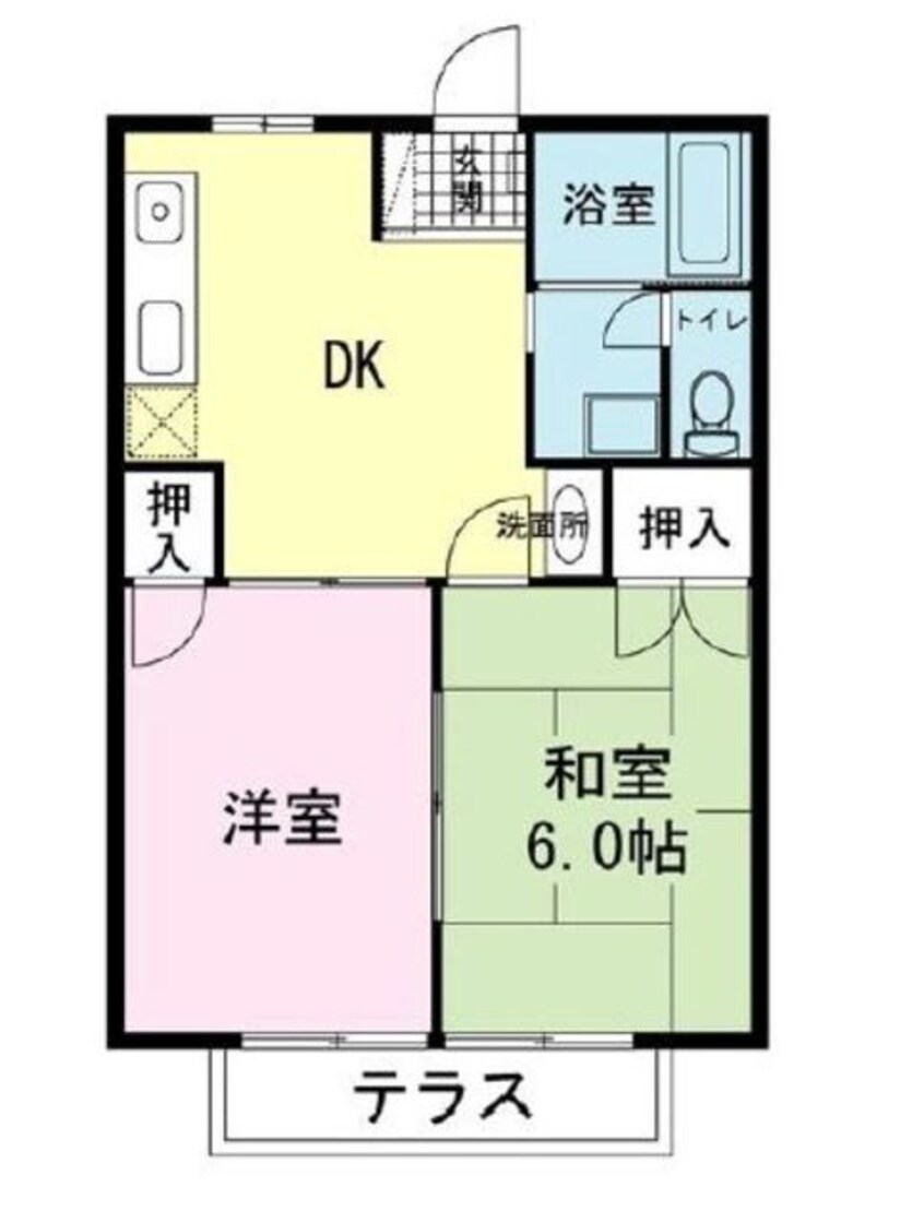 間取図 メゾンまちなか