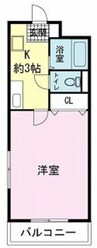 東海道本線/東田子の浦駅 徒歩19分 2階 築27年 1Kの間取り