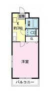 東海道本線/東田子の浦駅 徒歩19分 3階 築27年 1Kの間取り