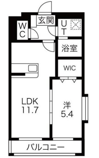 間取図 アルヴェアーレ大塚　Ⅰ