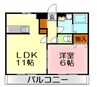 御殿場線（静岡県内）/沼津駅 バス:19分:停歩5分 2階 築24年 1LDKの間取り