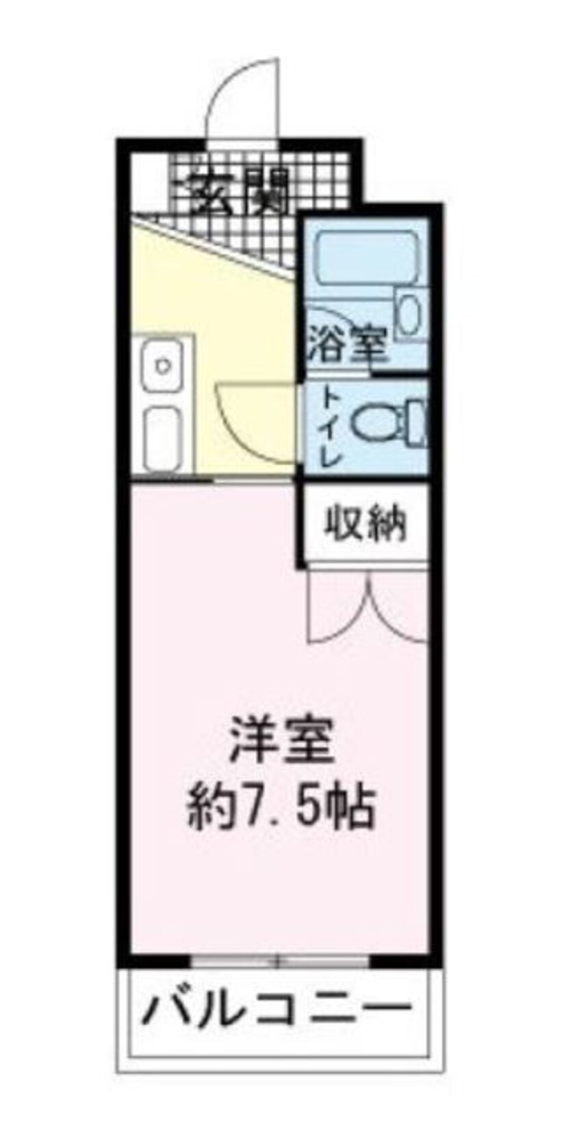 間取図 アジュール本郷