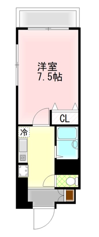 間取図 クレアトゥール松乃